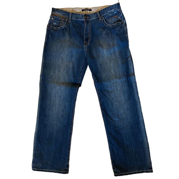Vintage Marc Ecko Standard Cut Wide Leg Jeans Men 36 Prime Cut - Picture 1 of 11